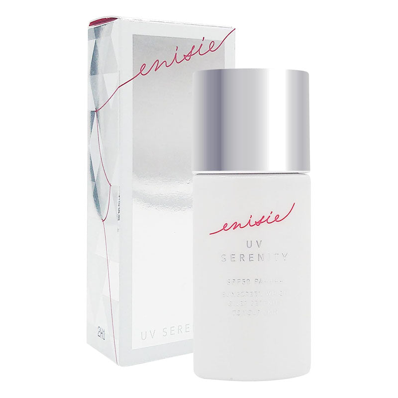 enisie UVセレニティ 日焼け止め ノンケミカル SPF50+ PA++++ 紫外線吸収剤不使用 無添加 美容成分配合 日本製 30mL 正規品